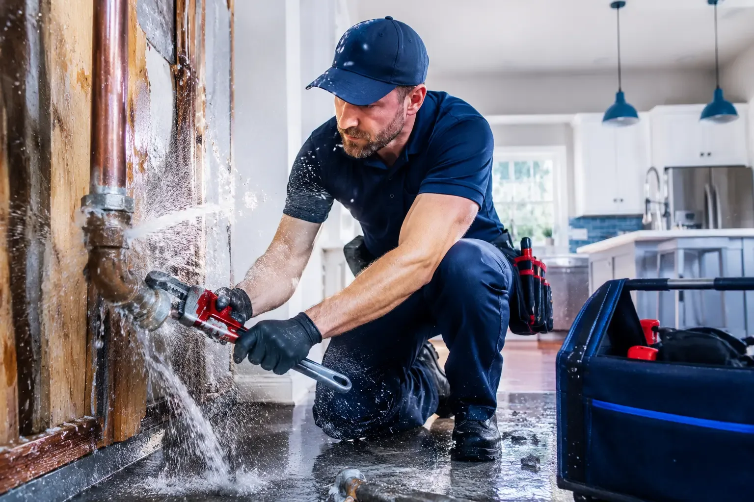 Local emergency pipe repair professionals in Tyrone, OK